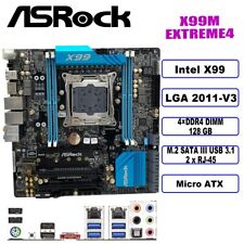 ASRock X99M Extreme4 Motherboard M-ATX Intel X99 LGA2011-3 DDR4 SATA3 M.2 eSATA picture