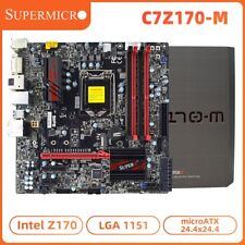 Supermicro C7Z170-M Motherboard M-ATX Intel Z170 LGA1151 DDR4 64GB SPDIF DP+Box picture