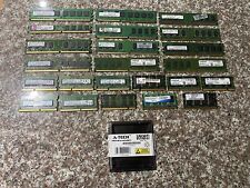 Lot Of 23 Mixed Laptop Memory Ram Samsung Kingston Crucial Hynix All Untested picture