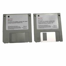 Vtg Apple Mac OS8 Disk Tools 1 & 2 Floppy Discs Tested & Readable picture