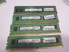 LOT OF 4 Desktop RAM 4GB DDR4 PC4 SAMSUNG only picture