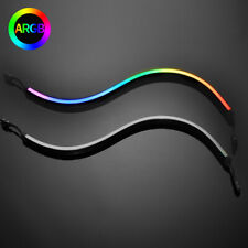 2-Pack 400mm RGB Digital Neon LED Kit Addressable 3-Pin PC Flexible Light Strips picture