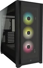 New Corsair iCUE 5000X RGB(CC-9011212)Tempered Glass Mid-Tower ATX PC Case Black picture