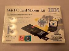 IBM 56K PC Card Modem Kit With XJACK New In Factory Sealed Box picture