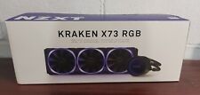 NZXT Kraken X73 AER RGB RL-KRX73-R1 360mm Liquid Water Cooler System WHITE  picture