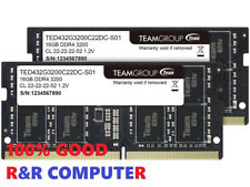 Team Elite 32GB (2 x 16GB) 260-Pin DDR4 SO-DIMM DDR4 3200 (PC4 25600) Laptop Ram picture