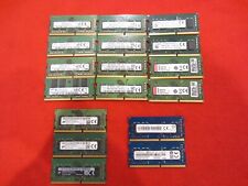 Lot of 17pcs Samsung,Micron,SKhynix 8GB DDR4-2133P/2400T/2666V Sodimm Memory picture
