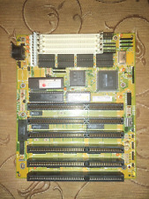 Motherboard 286 HeadLand HT18/C + CPU 286 -16Mhz + FPU 287-10Mhz + RAM 1Mb Test picture