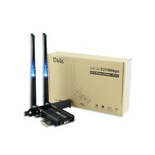 Ubit WiFi 6E AX210 PCIE WiFi Card Extends to 6GHz (6GHz/5GHz/2.4GHz),Up to 54... picture