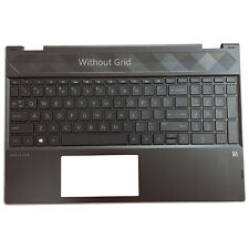 For HP Pavilion X360 15T-CR 15-CR Case Palmrest w/Backlit Keyboard L20849-001 US picture