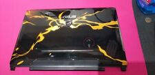 LTLID070 - ASUS G50V LCD BACK COVER LID 13N0-BBA0E01 BLACK AND FIRE W/ANTENNA picture