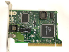 VINTAGE 1997 INTEL 10/100 PCI ETHERNET CARD FCC EJMNPDSPDO35 RJ45 LAN13 picture