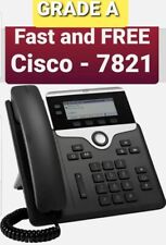 Cisco CP-7821 VOIP Phone | With Stand and Handset | Business IP Phone 7821 picture