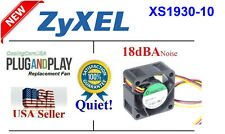 1x Quiet (18dBA) Fan for ZyXEL XS1930-10 Low Noise Best for HomeNetwork picture