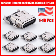 1-10 Pcs USB Type-C Charging Port DC Power Jack For Asus Chromebook C204 MA EE picture