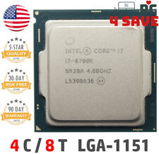 Intel 6th Gen Core i7-6700K 4.0GHz (Turbo 4.2GHz) 4-Core LGA1151 CPU SR2BR SR2L0 picture