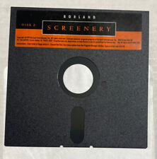 Borland Screenery Disk 2 1991 MS-DOS PC 5.25