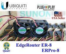 2x Quiet Version Replacement Fans for EdgeRouter ER-8 or ERPro-8 Low Noise picture