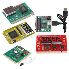 New 2 4 Digit 3 in1 PCI/PCI-E PC Analyzer Analysis Diagnostic Card USB POST Card picture
