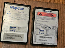 Lot 2x Rare Vintage Maxtor LXT213SY 3701327-05 213MB 50-PIN SCSI HDD Untested picture