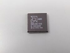 AMD N80L286-16/S Vintage 286 CPU in Nice PLCC Package x86 ~ US STOCK picture