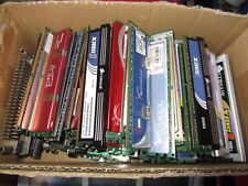 Lot of #17.38Lbs Computer Ram Memory Metal Cover Gold Fingers for Scrap Gold picture