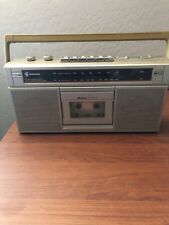 Vintage SAMSUNG ST-316A BoomBox Stereo Radio Portable Cassette Recorder Works  picture