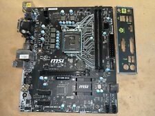 MSI H110M ECO Intel LGA1151 DDR4 M-ATX Micro ATX Motherboard w/Faceplate TESTED picture