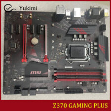 FOR MSI Z370 GAMING PLUS DDR4 LGA1151 VGA DVI-D 64GB ATX Motherboard picture
