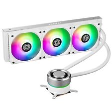 Lian Li Galahad 360mm RGB Closed Loop All-in-one CPU Water Cooler, White- picture