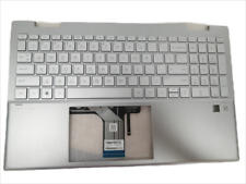 New HP pavilion x360 15-er1051cl bottom case keyboard/backlighting N19146-001 US picture