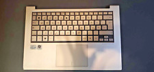 USED Silver Asus U38 U38D U38DT U38N Keyboard UK MP-11B16GB6698 WITH FRAME picture
