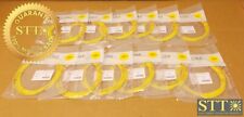 71929 FIBER STORE C6UTPSGSPVC CAT6 SNAGLESS PATCH CABLE YELLOW 10' NEW LOT OF 12 picture