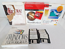 Lot of Misc Vintage Software and Manuals 3.5