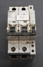 SIEMENS 5SY4206-8 CIRCUIT BREAKER 440V 6A W/ 5ST3010 AUXILIARY CIRCUIT SWITCH picture
