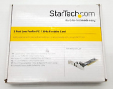 StarTech 3 Port Low profile PCI 1394a FireWire Card PCI1394_2LP picture