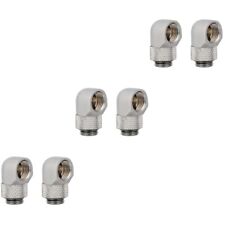 6 Pcs PC Water Cooling Joint /4 Adapter PC Water Cooler Connector picture