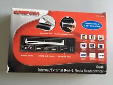 Comp USA  DUAL 9 in 1 internal/external MEDIA reader/writer picture