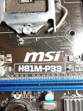 MSI H81M-P33 Mother Board  picture