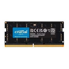 New 32GB Crucial DDR5 4800MHZ PC5-38400 SODIMM Memory Ram CT32G48C40S5 picture