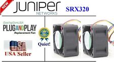 2x Quiet Replacement Fans for Juniper Networks SRX320  picture