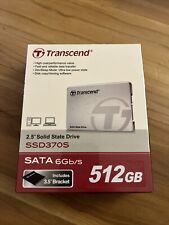 New Transcend Solid State Drive 512GB SSD 370S TS512GSSD370S Sata Interface picture
