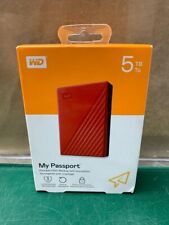 WD My Passport 5TB 2.5” Portable External HDD Red (E10031964) picture