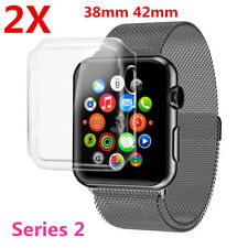 Lot 2 Apple Watch Series 2 Case Cover iWatch Protective Bumper Rugged 42/38mm picture