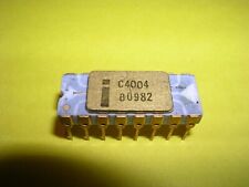 Intel C4004 with Gray Traces - World's First Microprocessor - Extremely Rare picture