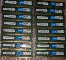 Lot of 16 Micron 16GB = 256gb  DDR3-1600 PC3-12800R 2Rx4 ECC REG MT36JSF2G72PZ picture