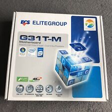 ECS EliteGroup G31T-M MicroATX Intel Desktop Motherboard - BENT PINS picture