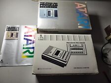 ATARI 410 Program Recorder works but Needs servicing w/book picture