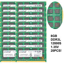 Crucial DDR3L 160 GB RAM 20x 8GB RAM PC3L-12800S SODIMM 1600Mhz Laptop Memory picture