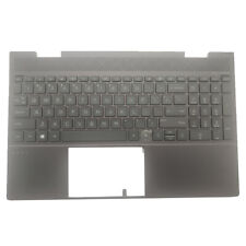 NEW Black For HP Envy X360 15-EE 15M-EE Palmrest Cover Keyboard L93119-001 picture